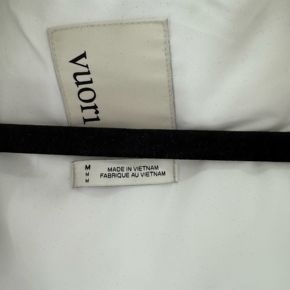 NWT Vuori Chiled Out Full Zip White Medium - Picture 9 of 12